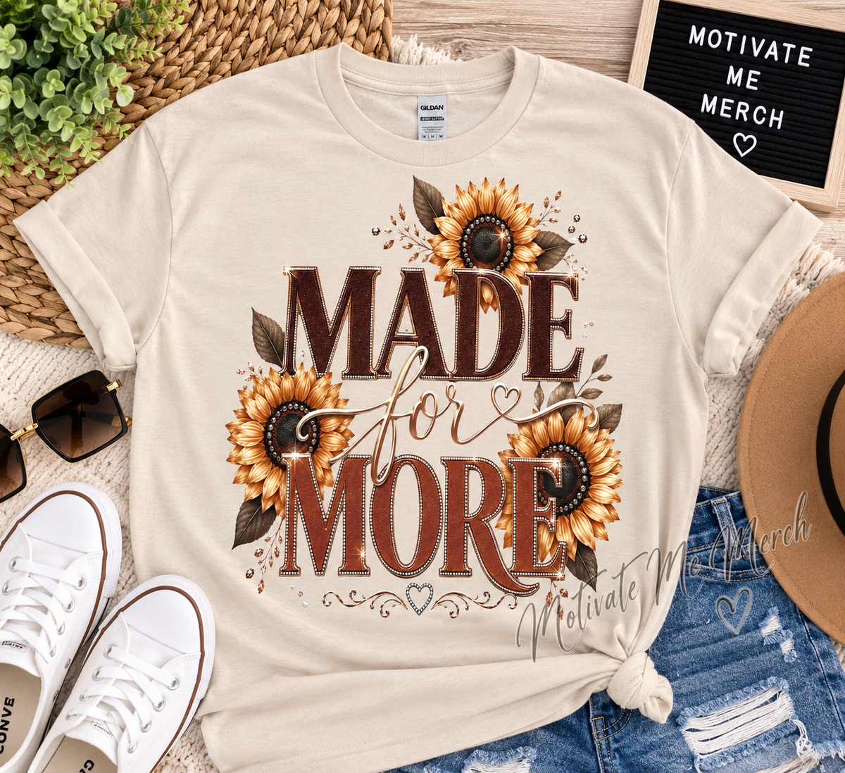 Made for More Sunflower Tee