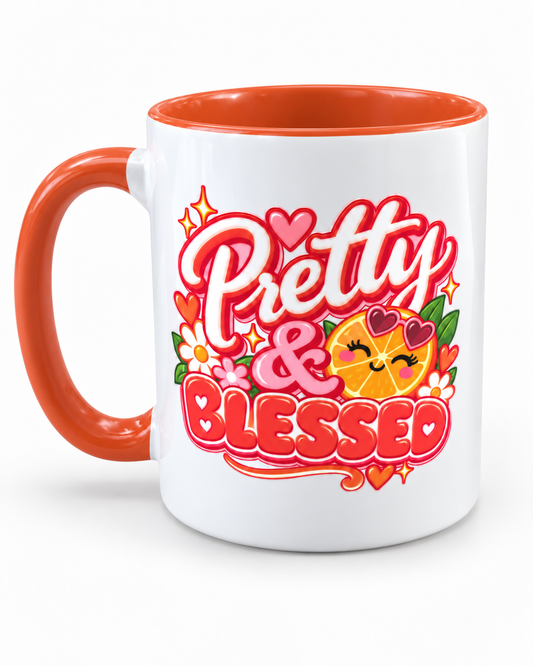 Pretty & Blessed Mug