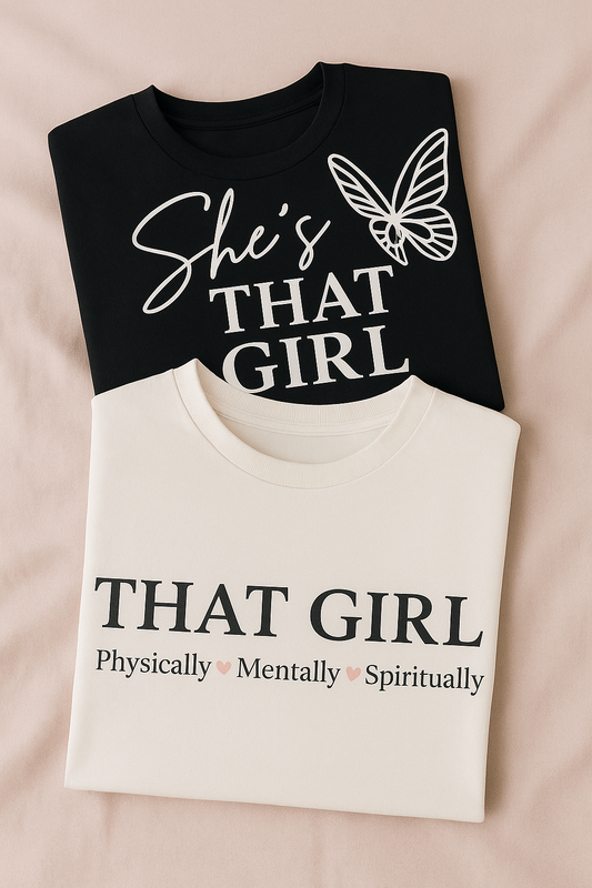 She's THAT Girl Tee-Physically, Mentally, and Spiritually Aligned